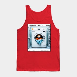 Washing Machine Catspaceship VI Tank Top